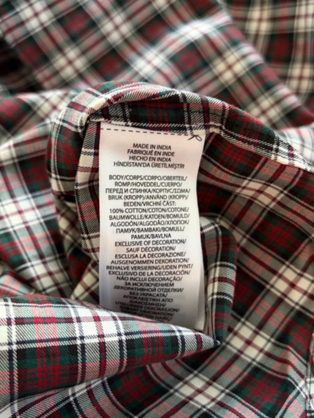 Polo Ralph Lauren Men's Long Sleeve Oxford Button Up Shirt Plaid New size XL - Picture 13 of 13